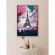 Tour Eiffel dans la splendeur du rose